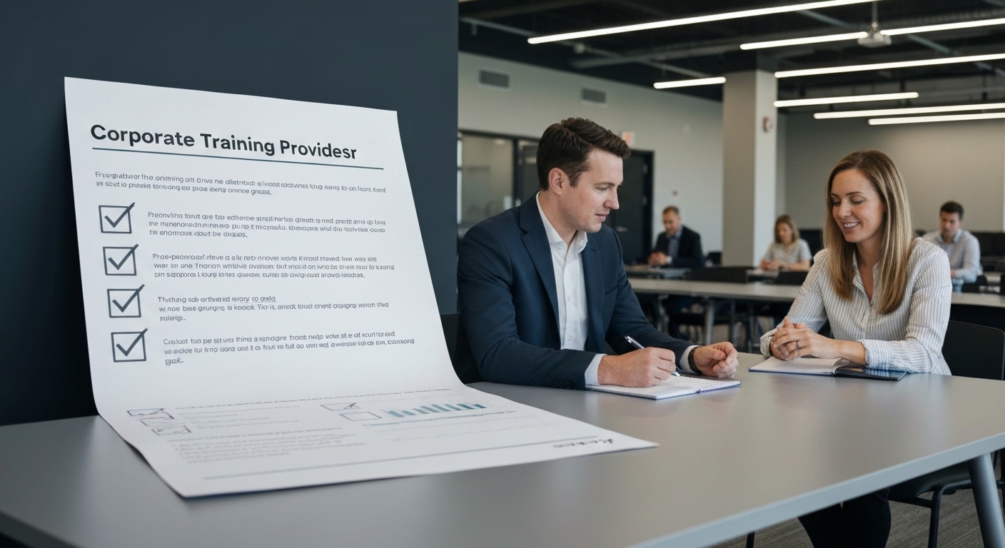 How to Choose the Right Corporate Training Provider for Your Organisation